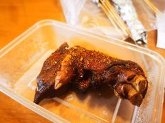 烤秘制猪蹄-平娃三宝烧烤·面食(南小街店)