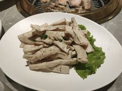 手撕杏鲍菇-韩盛·古法烤肉店(皇城恒隆广场店)