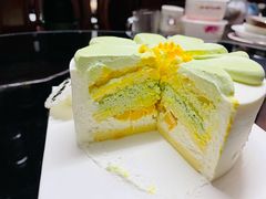 小雏菊开心果芒果奶油蛋糕-DEMO黛慕蛋糕(三街两巷店)