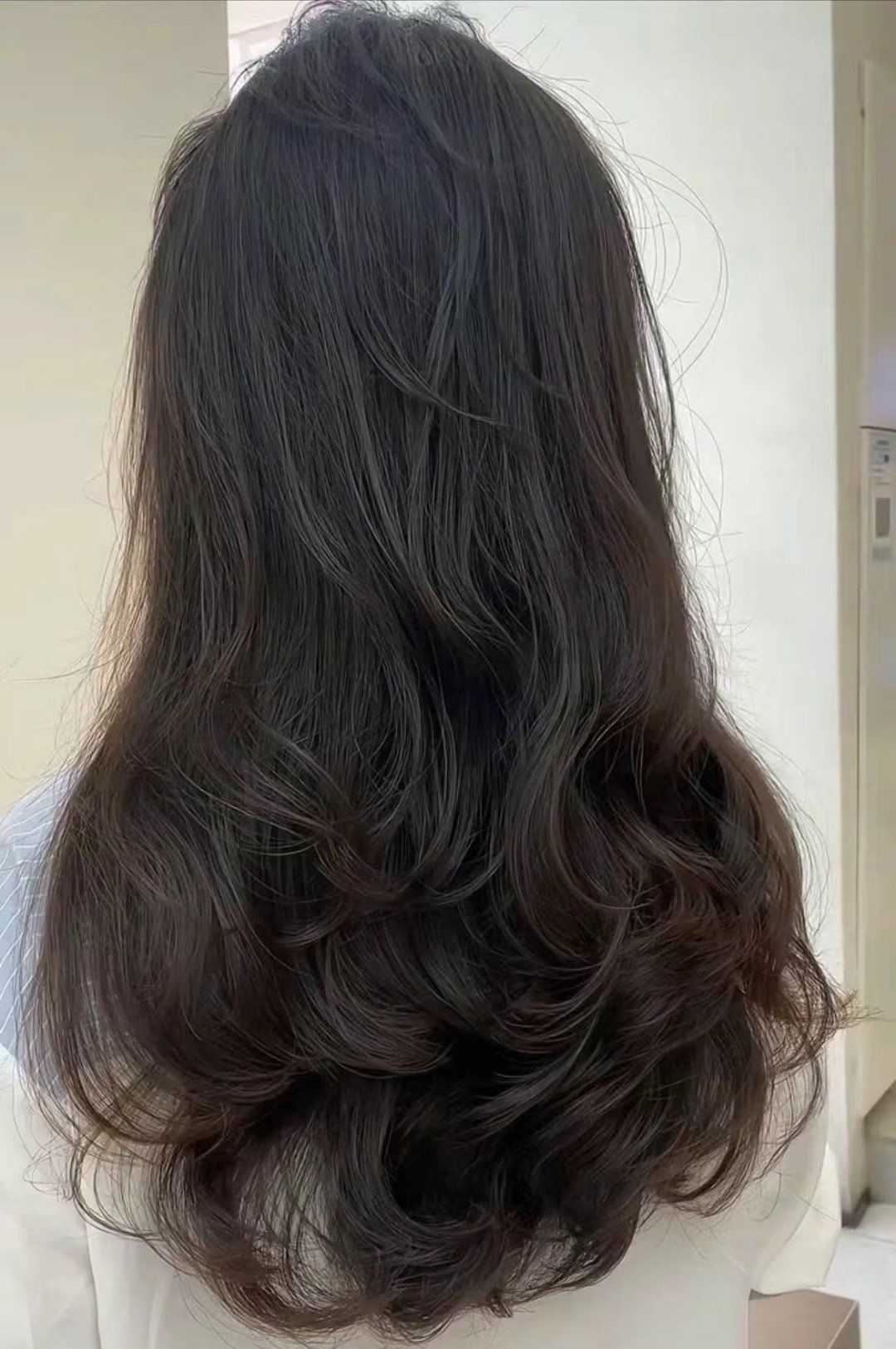 好打理的烫发#造型烫#中长发烫发发型推