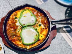 Shakshuka&nbsp;Eggs&nbsp;铁板沙苏卡鸡蛋-La Medina餐厅(亮马河南路店)