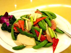 金牌腊鸭炒甜豆-北京全聚德(西客站店)