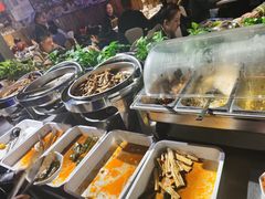 自助取餐区-蛙鱼道美蛙鱼自助火锅(新耍都店)