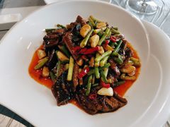 招牌蒜苗烧鳝鱼-秦园酒楼(水岸星城店)