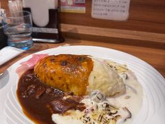 双拼口味蛋包饭-北极星(梅田店)