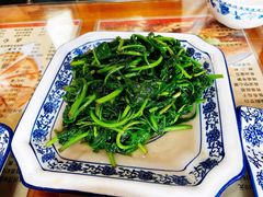 清炒马兰头-洞天食府(北大街店)