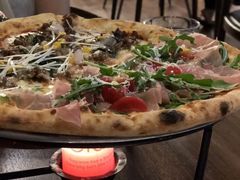 帕尔马火腿+牛肉双拼披萨-1861意大利餐厅(文化广场店)