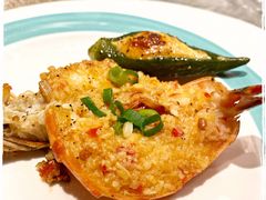 蒜蓉大虾-额尔敦牛厨师铜板烧