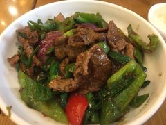 黑椒牛柳套饭-蓉李记成都名小吃(武汉菱角湖万达店)