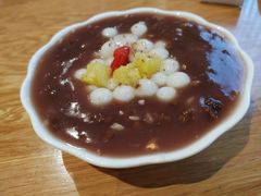 红豆酒酿圆子-花悦豆香