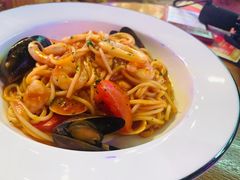 海鲜番茄意大利面-MR.ROCKY洛奇先生RESTAURANT&BAR(宝安壹方城店)