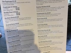 菜单-Fergburger(皇后镇店)