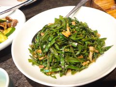 芸豆丝炒肉-铭家家宴·海鲜青岛菜·院子餐厅(燕岭路店)