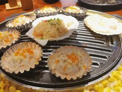 蒜蓉葱香烤扇贝-玖·炭火烤肉