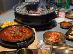 -草家酱蟹炭火烤肉店(珲春南路一店)