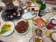 -泰白海鲜烧烤 丹东黄蚬子