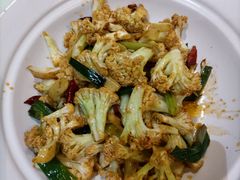 干锅有机菜花-粗茶淡饭•陕菜•家常菜