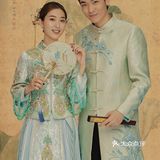 只有拍了工笔画婚纱照,才知道自己能有多美🌼