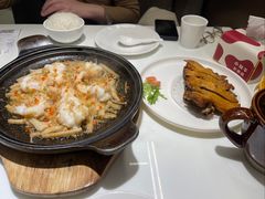 石锅蒜蓉虾-小放牛炒菜馆(裕华万达店)