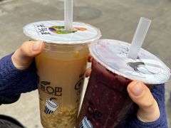 中杯绿豆汤-鲍氏老字号冷热饮老店(瑞安店)