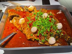 荔枝香辣清江鱼-鱼酷活鱼烤鱼(沈阳大悦城店)