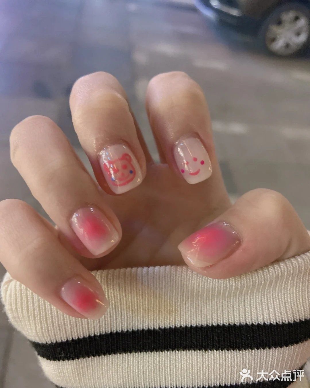美甲翻车了