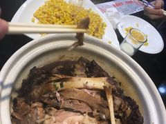 -老码头黑皮肘子锅包肉熏酱水饺(文政街店)