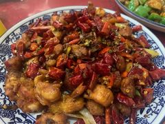 辣子鸡-北大地皖峰饭馆