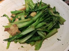 生炒广东菜心-潮粥荟·潮汕砂锅粥(朝阳大悦城店)