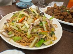 海鲜炒面-老杨饭店(万科里店)
