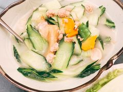青瓜鱼唇肉茸-沙龙酒家