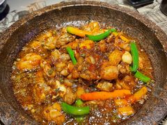 酱爆石锅蛙-绿茶餐厅(乐峰广场店)