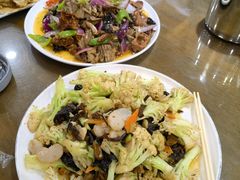 干锅有机花菜-抹直口特色菜馆(一店)