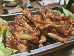 火辣鸡爪-冰川延边料理·炭烤串(原小木屋店)