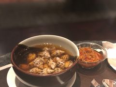 古越陈酿煮花螺-杭州西子湖四季酒店·金沙厅