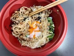 秋葵纳豆山药泥拌荞麦面-纹兵卫手打荞麦面日料(虹桥本店)