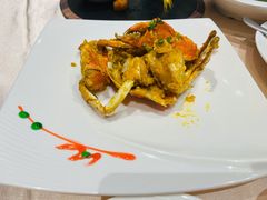 咸蛋黄炒蟹-聚福宝合苑食府(南头镇店)