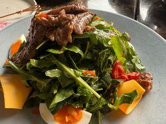 香烤牛柳温泉蛋沙拉-Lets burger非常汉堡·环球风味(蓝色港湾店)