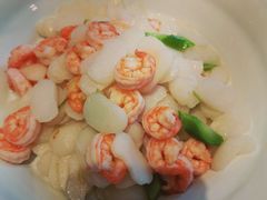 香草马蹄炒虾仁-大鸭梨烤鸭(枣园店)