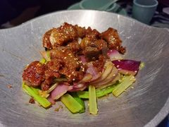 蒜香蜜汁排骨-绿茶餐厅(布吉万象汇店)