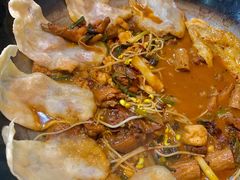 锅贴-三里屯土灶炖公鸡地锅鸡(江东店)