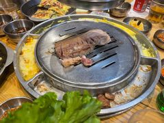 调味猪排肉-姜虎东白丁烤肉(虹桥天地店)