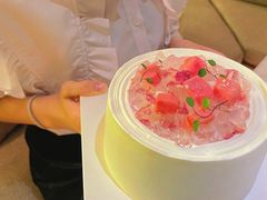 荔枝玫瑰蛋糕-半勺舒舒生日蛋糕店