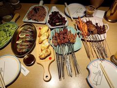 -街角等你.大连海鲜烧烤.经典铁板海鲜串(西安路店)