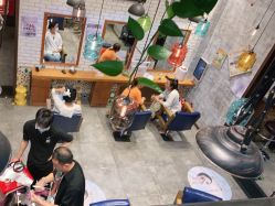 点击看大图 -T.1 hair salon烫染接发