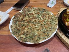 刺嫩芽煎鸡蛋-百年石锅饭·朝鲜族传统民餐