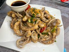 椒盐鱿鱼须-凤城康记饭店