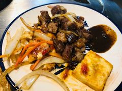 火焰菲力牛排-大成铁板烧•板前(复古餐厅石老人店)