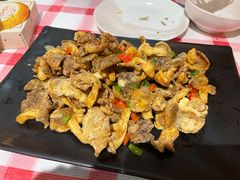 椒盐蘑菇-西域阿里马新疆菜·清真(桂花路店)
