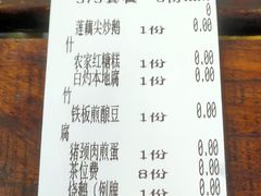 账单-桃姐农庄老字号(从化温泉店)